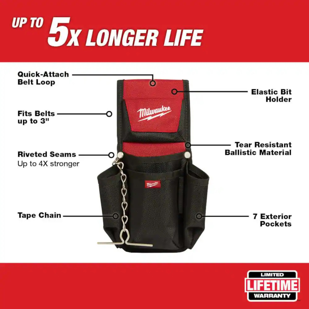 7-Pocket Compact Utility Pouch