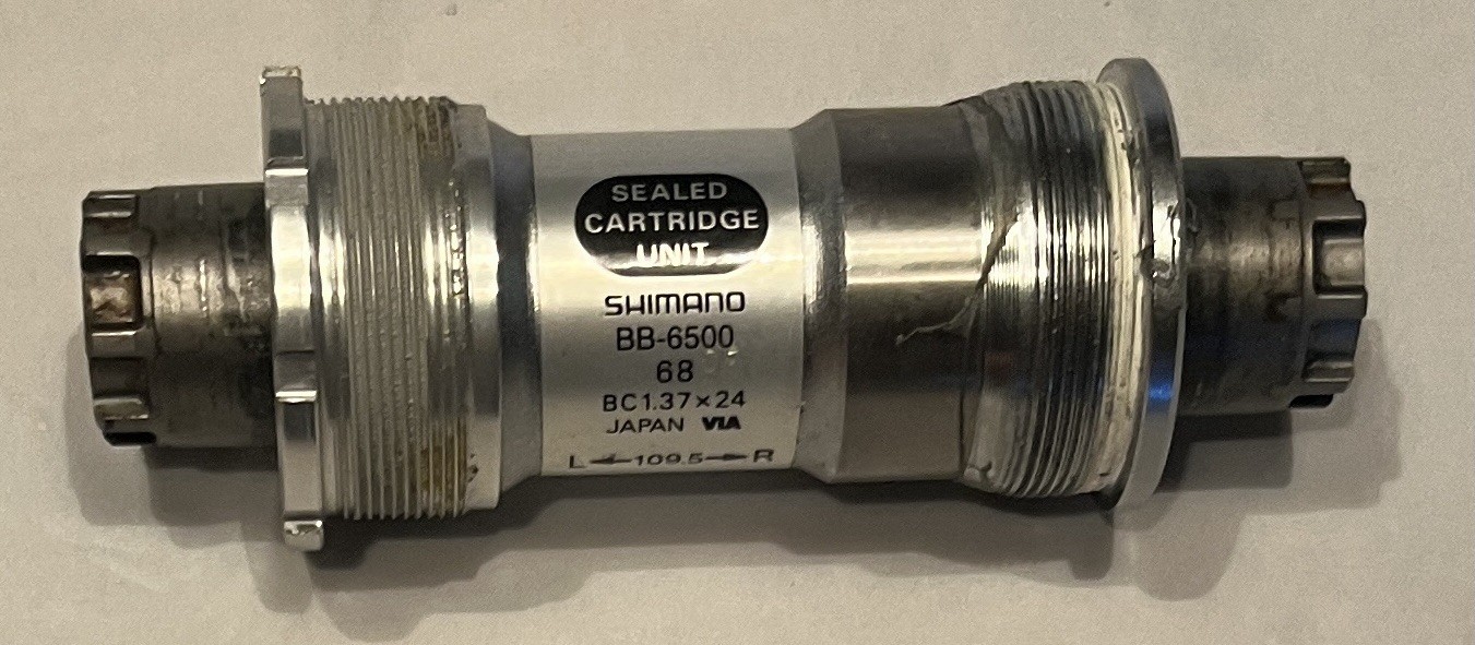 Shimano Ultegra BB-6500 Bottom Bracket Octalink V1 68mm BSA 109.5mm Axle