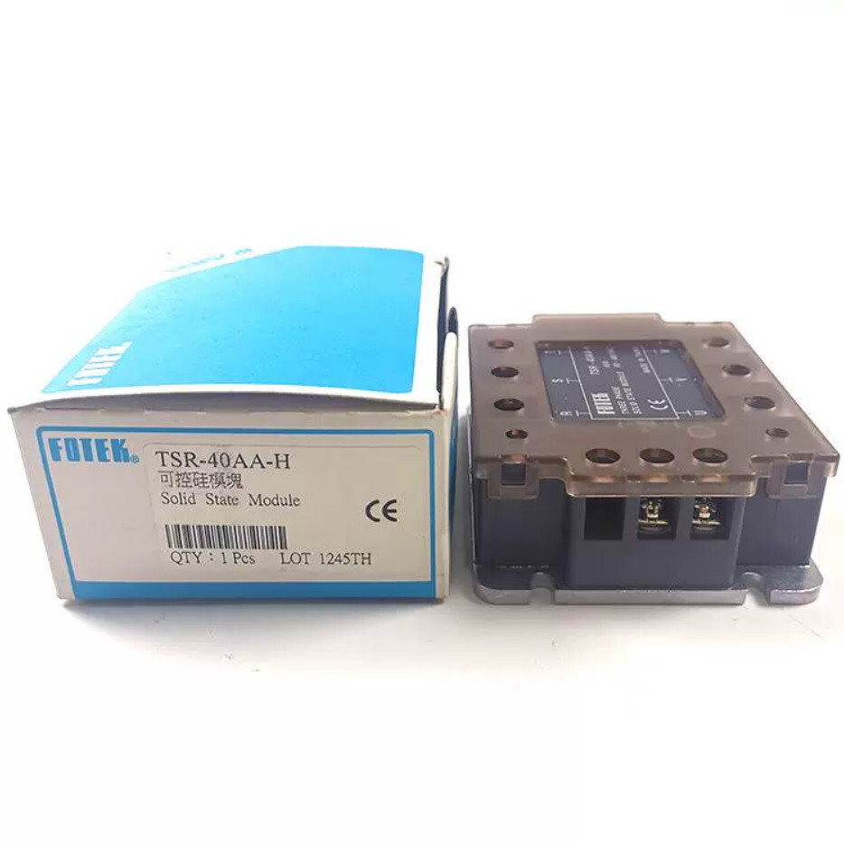 Fotek TSR-40AA-H TSR40AAH Solid State Module 90-480VAC 40A Brand