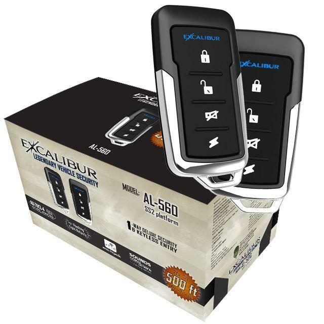 Excalibur AL560 1 Way Keyless Entry & Security System