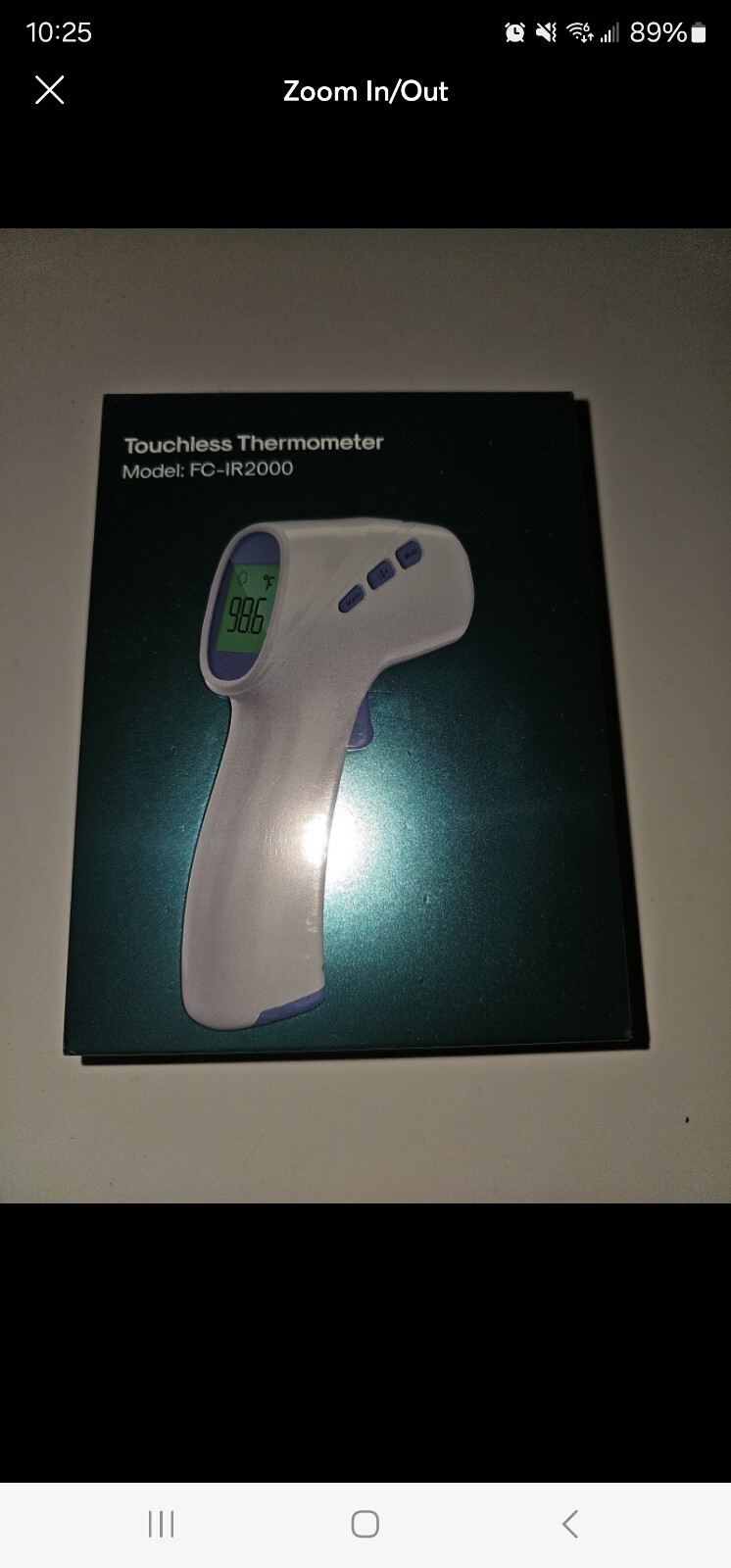 No touch digital thermometer NEW
