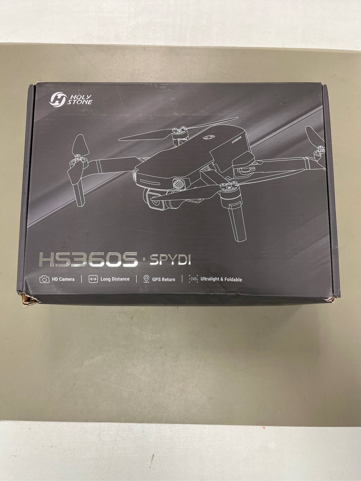Holy Stone GPS Drone with 4K UHD Camera for Adults Beginner; HS360S 249g Folda 2
