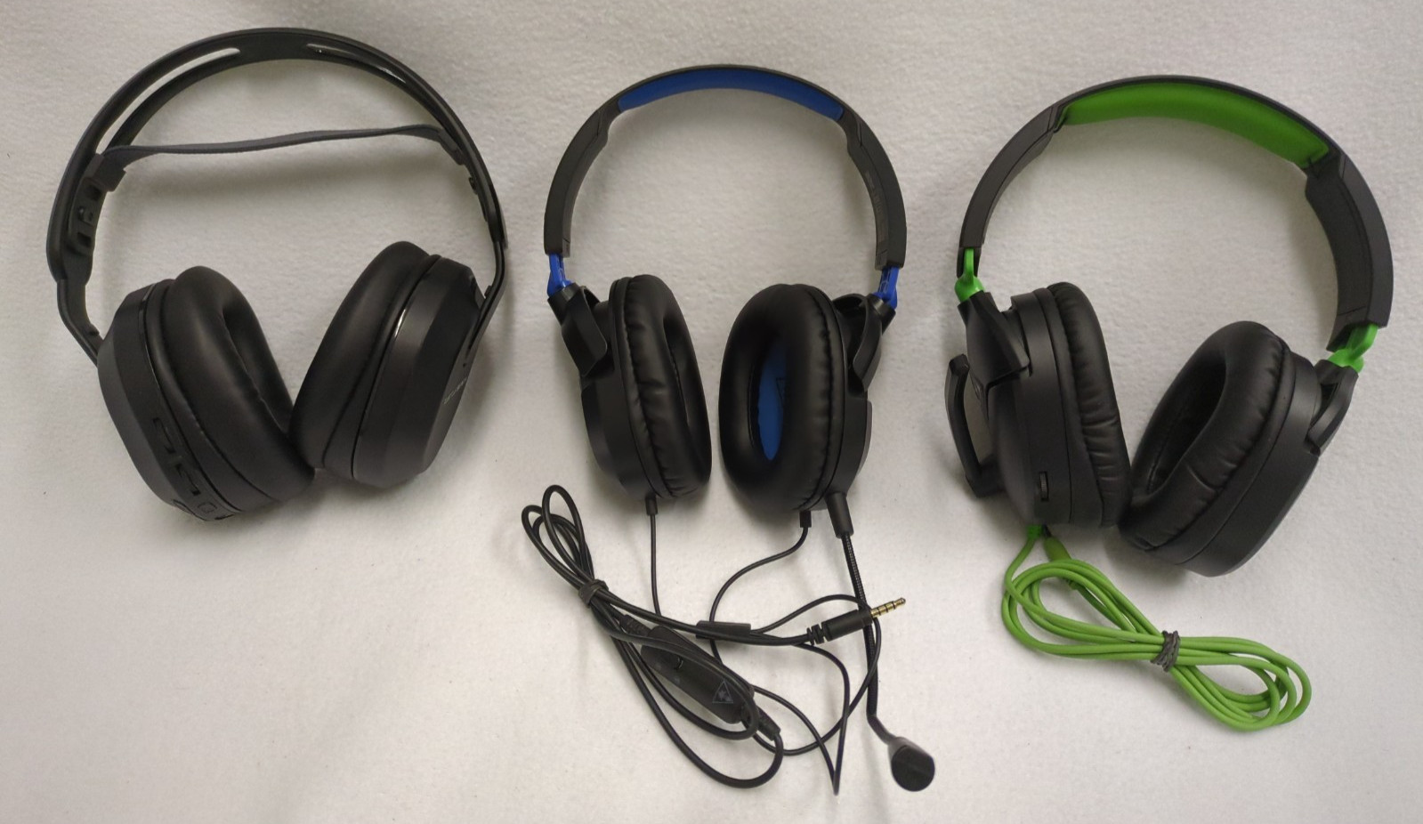 Tested Lot of 3 Turtle Beach Gaming Headsets - READ