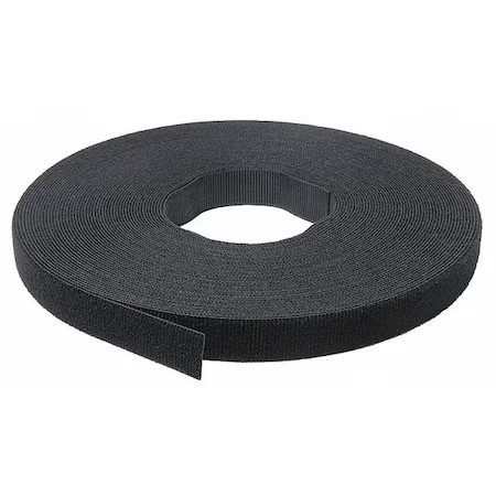 Velcro Brand 189645 Back-To-Back Strap, No Adhesive, 37.5 Ft, 3/4 In W, Black