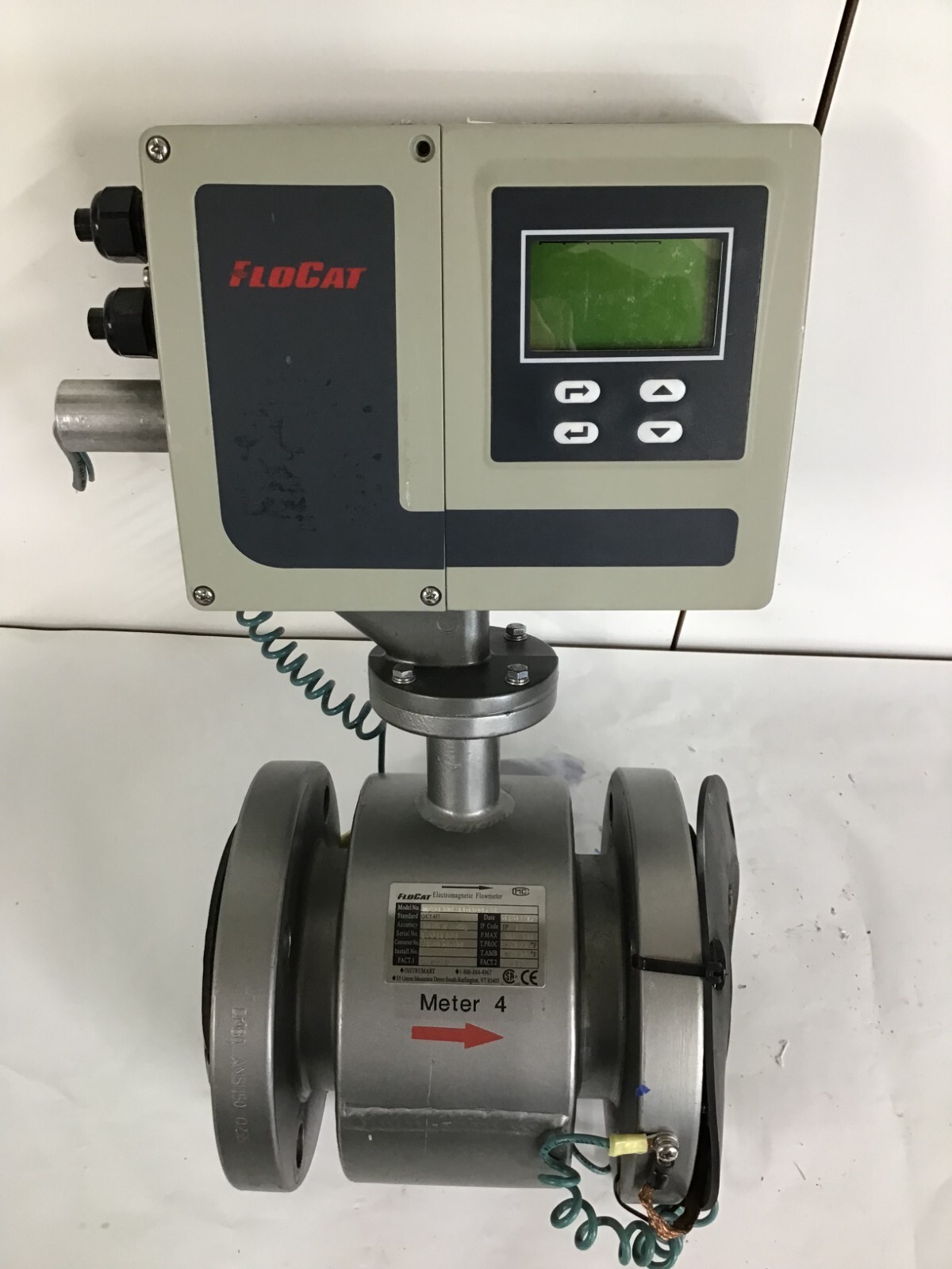 Flocat Electromagnetic Flowmeter 3 inch ansi flanged, great condition