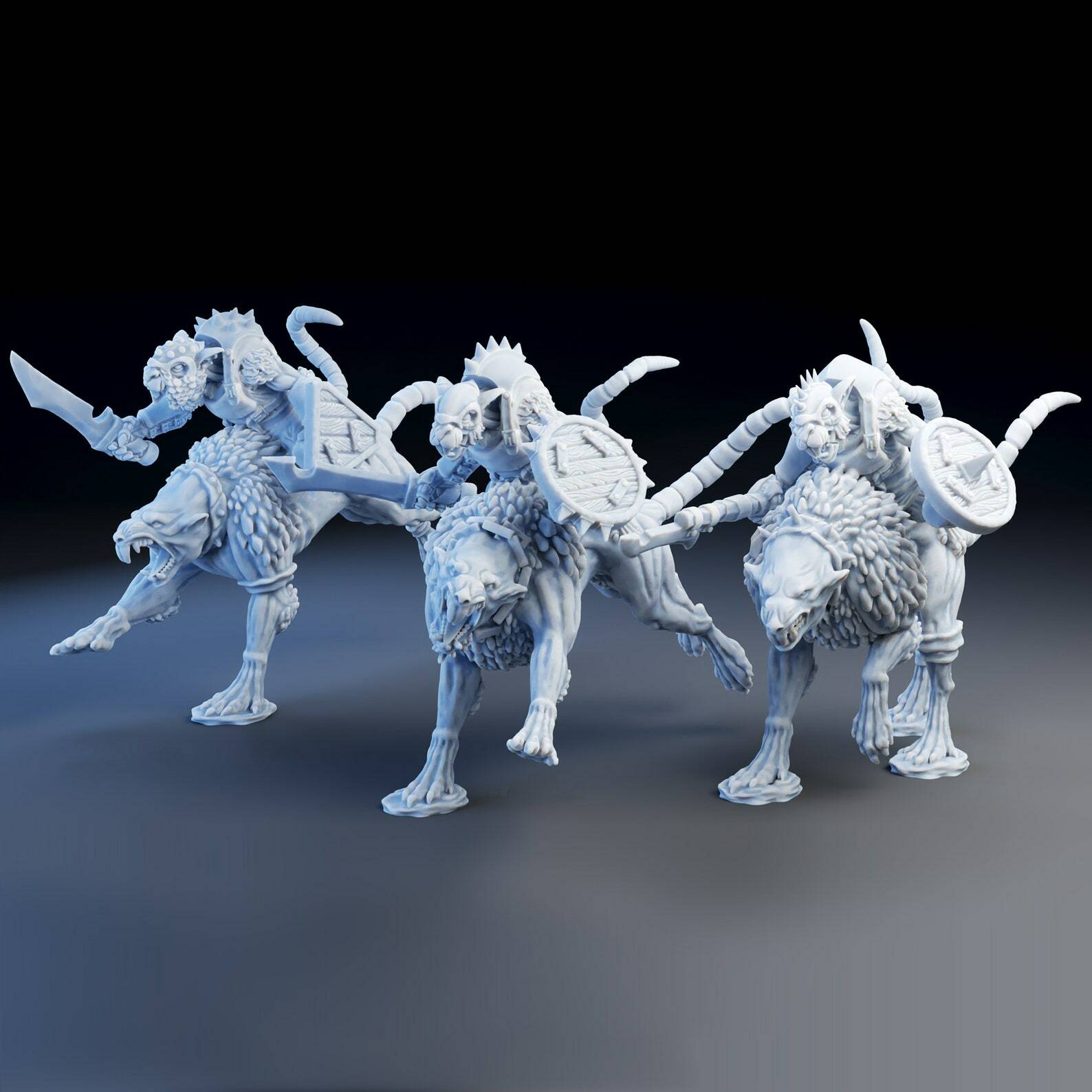 Vermin Riders - The Infinite Legions - Ravenous Hordes Ratmen Ratkin Blight