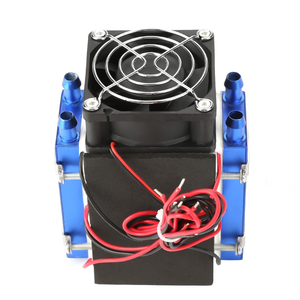 DC 12V 4 Chip Semiconductor Refrigeration Machine Cooler Air New