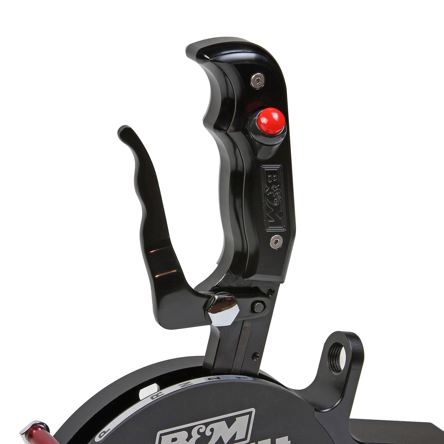 B&M Magnum Grip Stealth Side Plate with 12V Button
