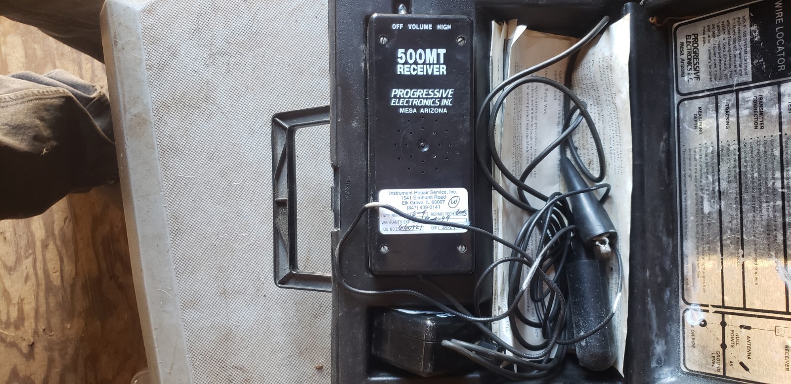 Progressive Electronics Wire Finder Model 508 Wire Locating System WORKS!