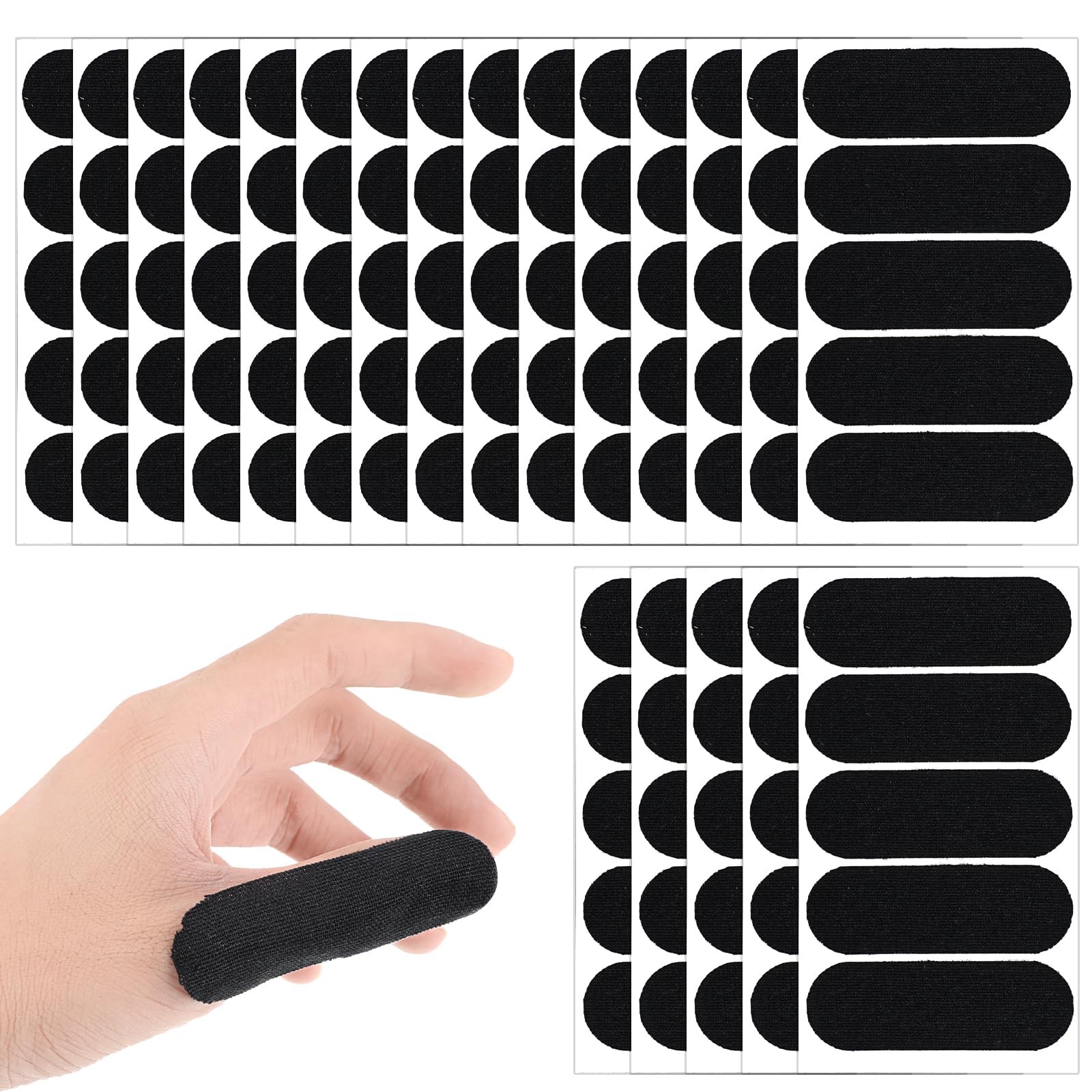 Ymapinc 100 Pcs Bowling Tape Bowling Thumb Tape Bowlers Tape Bowling Finger T...