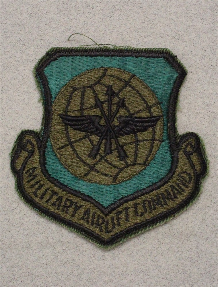 USAF Air Force Patch 190: Military Airlift Command - 3", subdued