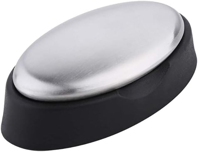 Silver Stainless Steel Soap Rub Odor Remover Absorber Eliminating