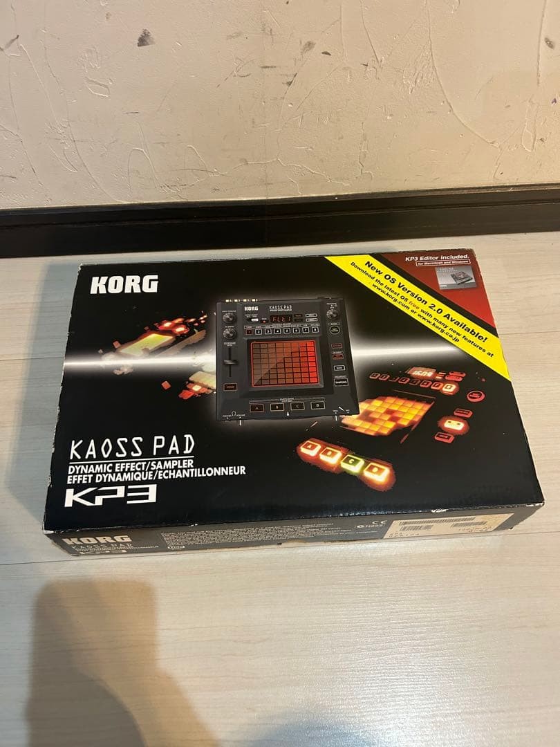 KORG KP3 Kaoss Pad DJ Effects Processor