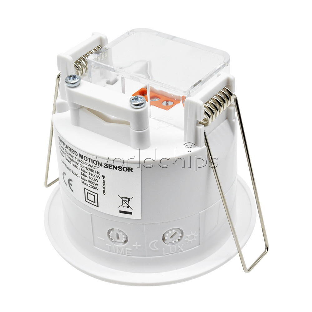 PIR Infrared Body Motion Sensor Detector Lamp Light Switch 110-240V 360° Ceiling