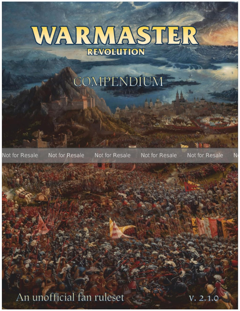 Warmaster Revolution Compendium