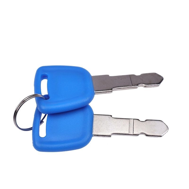 New 2PCS Ignition Keys 87778921 SBA385210370 Fits For New Holland T1010 T1110