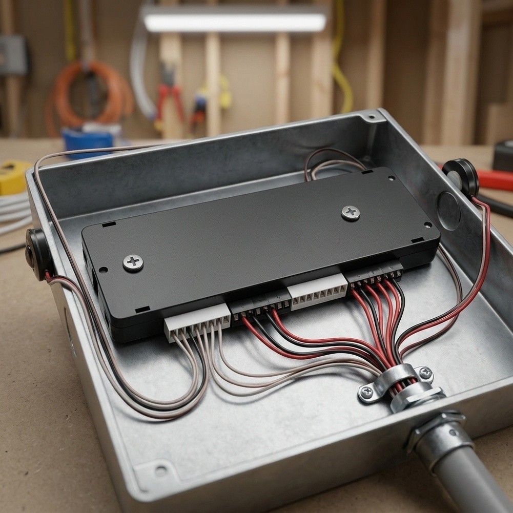 LED Stair Light Control Unit 32 Channels with Motion Sensor Functionality