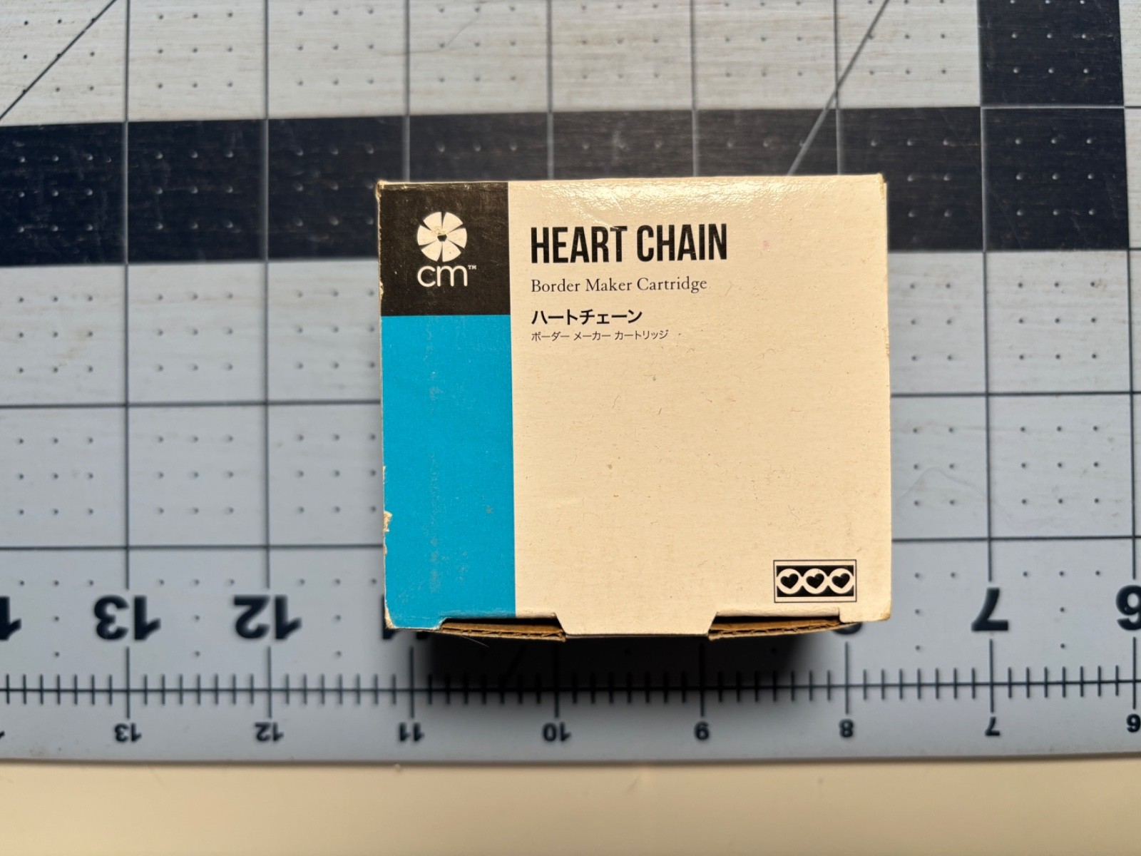 Creative Memories Heart Chain Border Maker Cartridge Punch NIB 2015 UNUSED