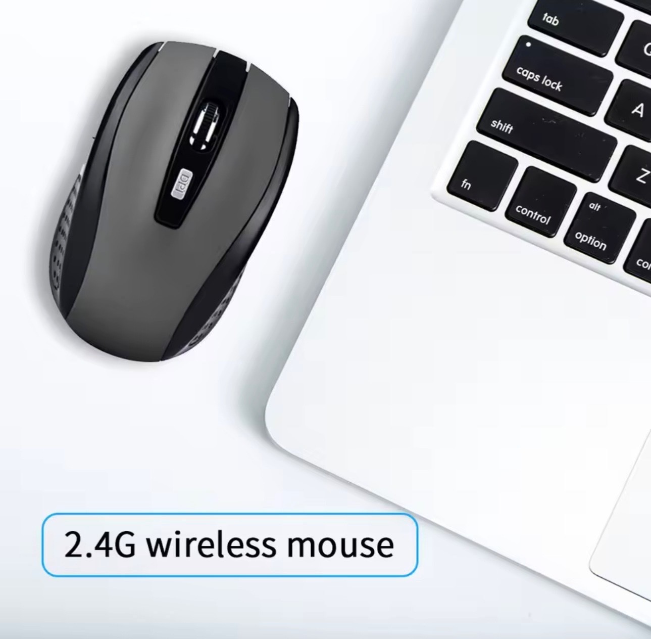 Wireless Mouse 2.4G USB Silent Optical Laptop PC Computer Ergonomic Black