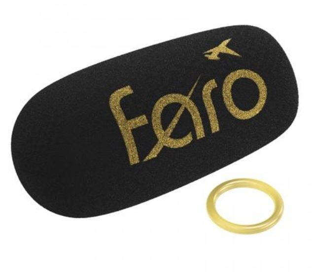 FARO Microphone Muff Cover for Aviation Pilot Headsets