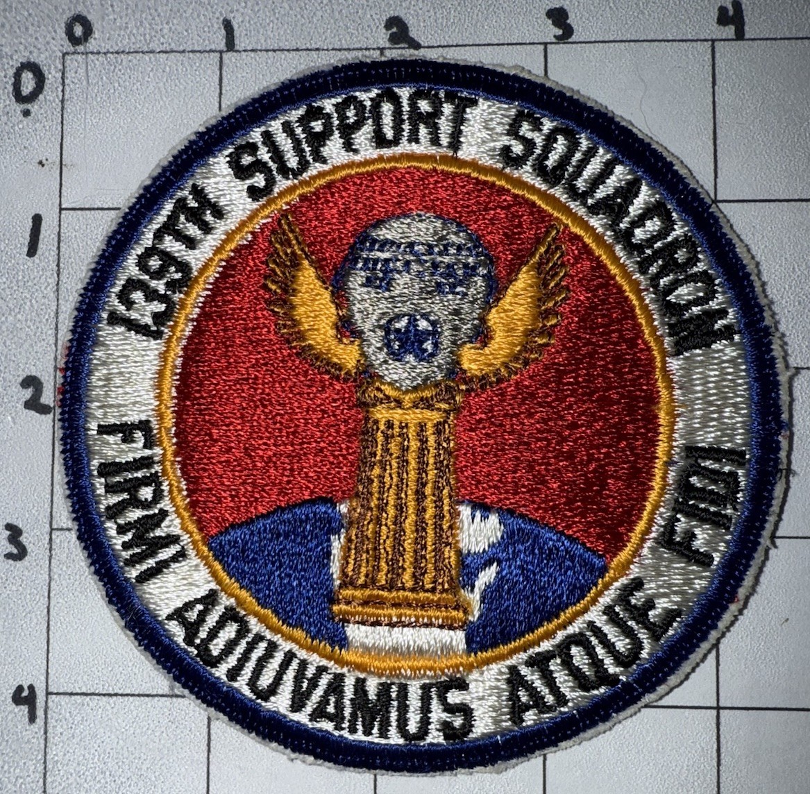 Vietnam War - 1970s USAF 139th Support Squadron Patch (14)