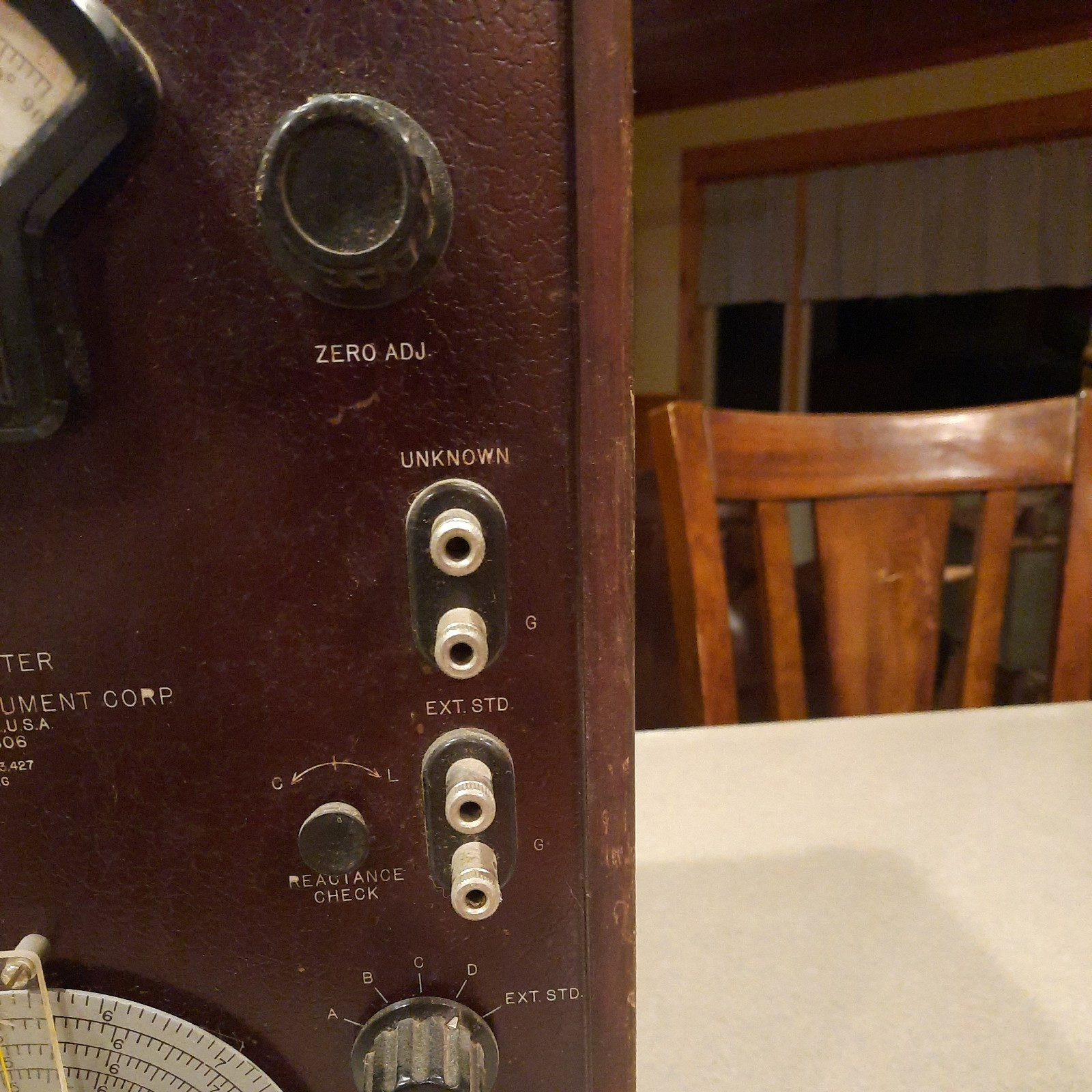 Vintage Audio Test Instrument Z Angle Meter 310-a
