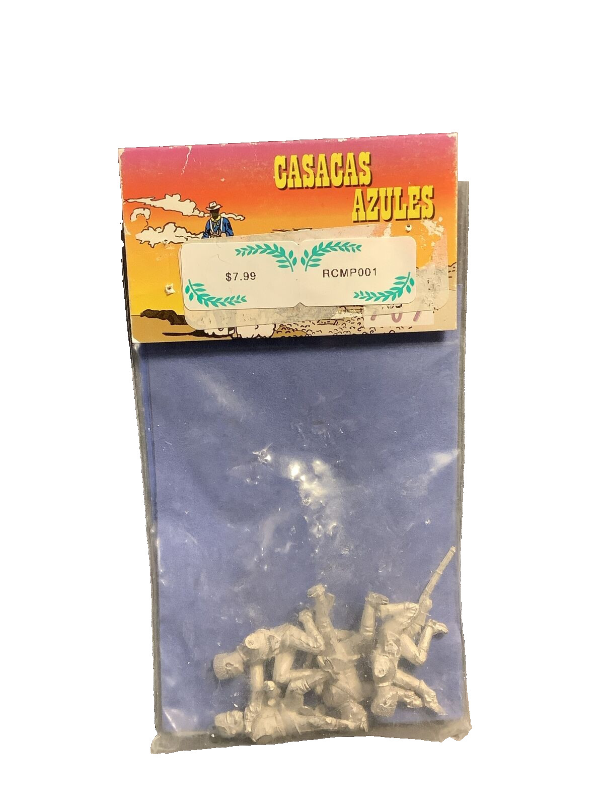 King Hobby 28mm Western Miniatures  Cowboys Indians Casacas Azules RCMP 006