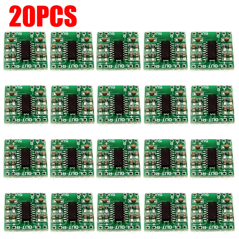 20PC PAM8403 Mini 2 Channel Stereo 3W Class D Audio Power Amplifier Module Board