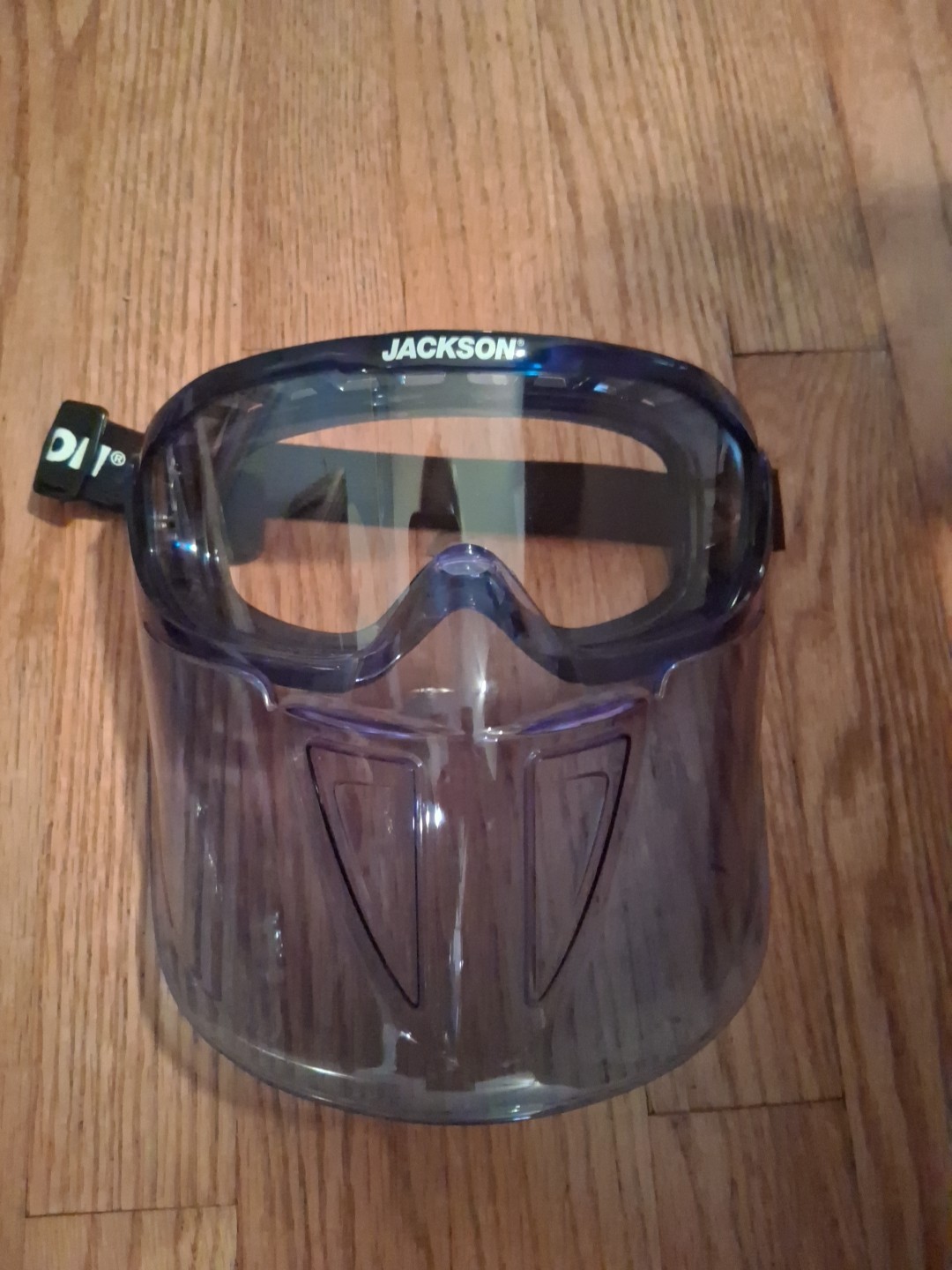 Jackson Safety 21000 GPL500 Premium Goggle with Detachable Face Shield, Blue