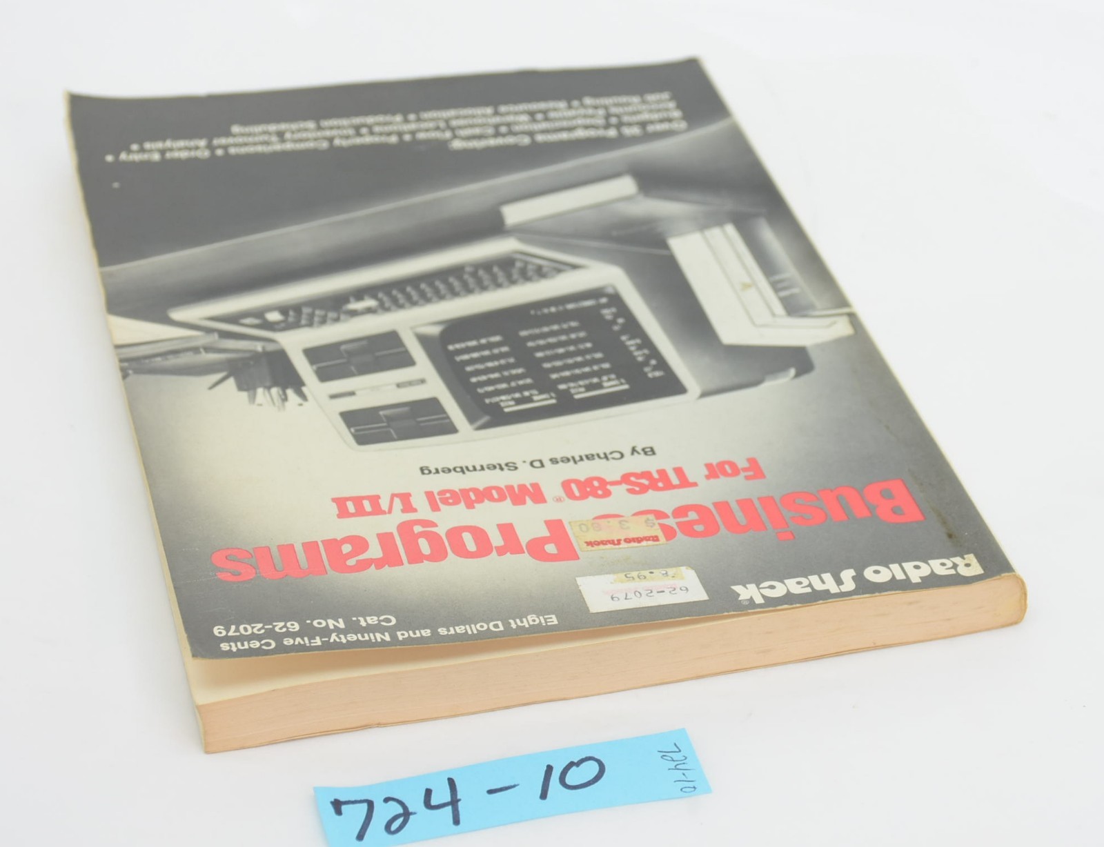 Radio Shack TRS-80 Model I/III Business Programs 62-2079