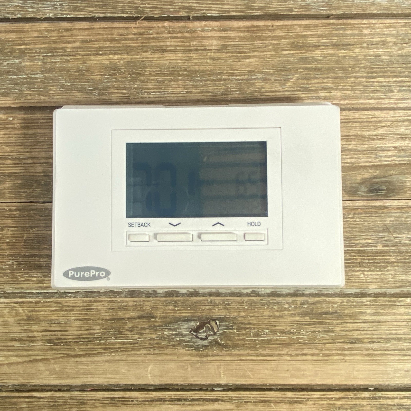 PurePro DP722U 7 Day Digital Programmable Thermostat, Heat/Cool
