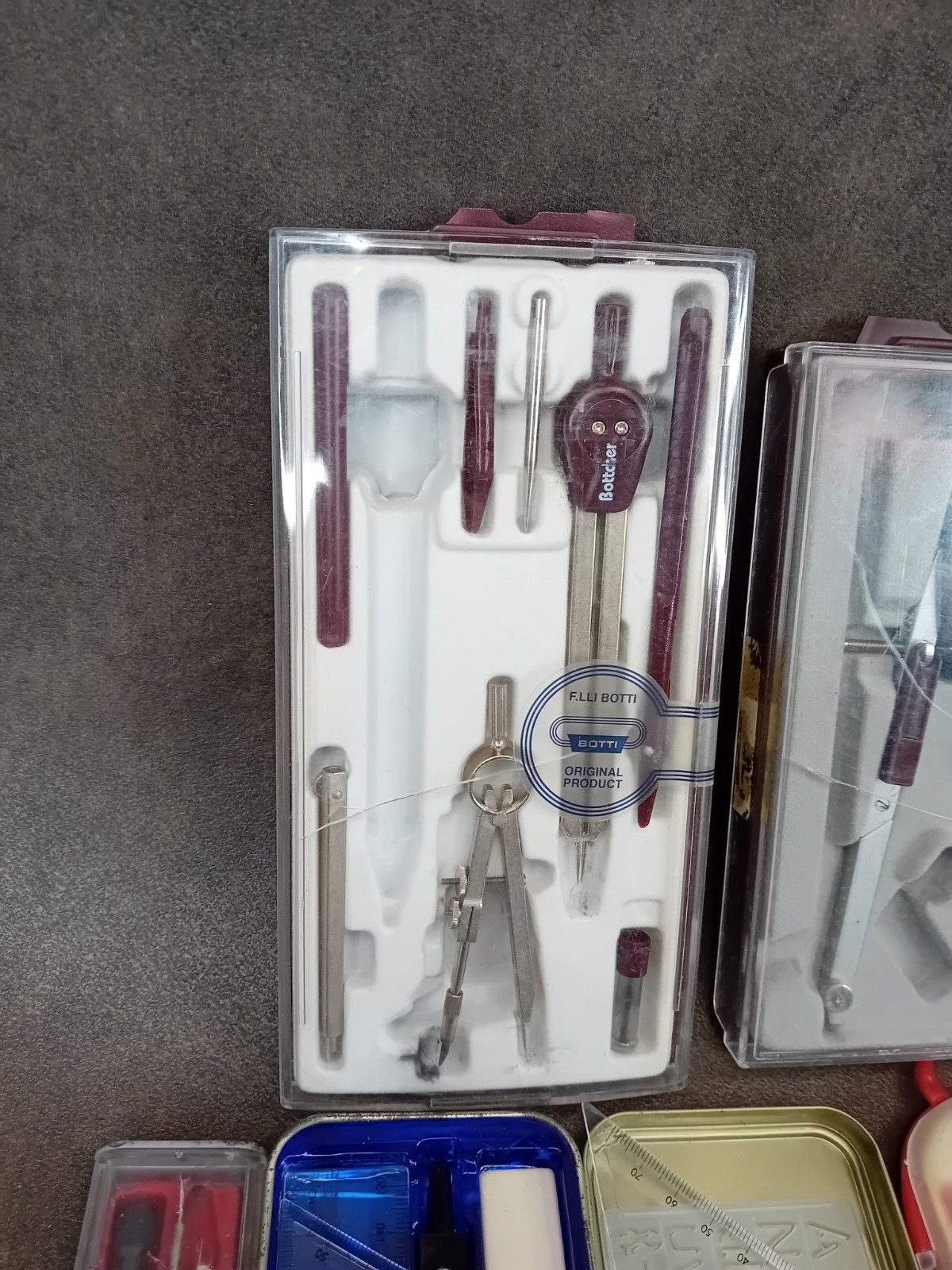 Job Lot of Technical Drawing Instruments