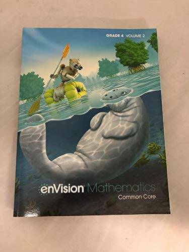 ENVISION MATHEMATICS 2020 COMMON CORE STUDENT EDITION GRADE 4 VOLUME 2 - GOOD
