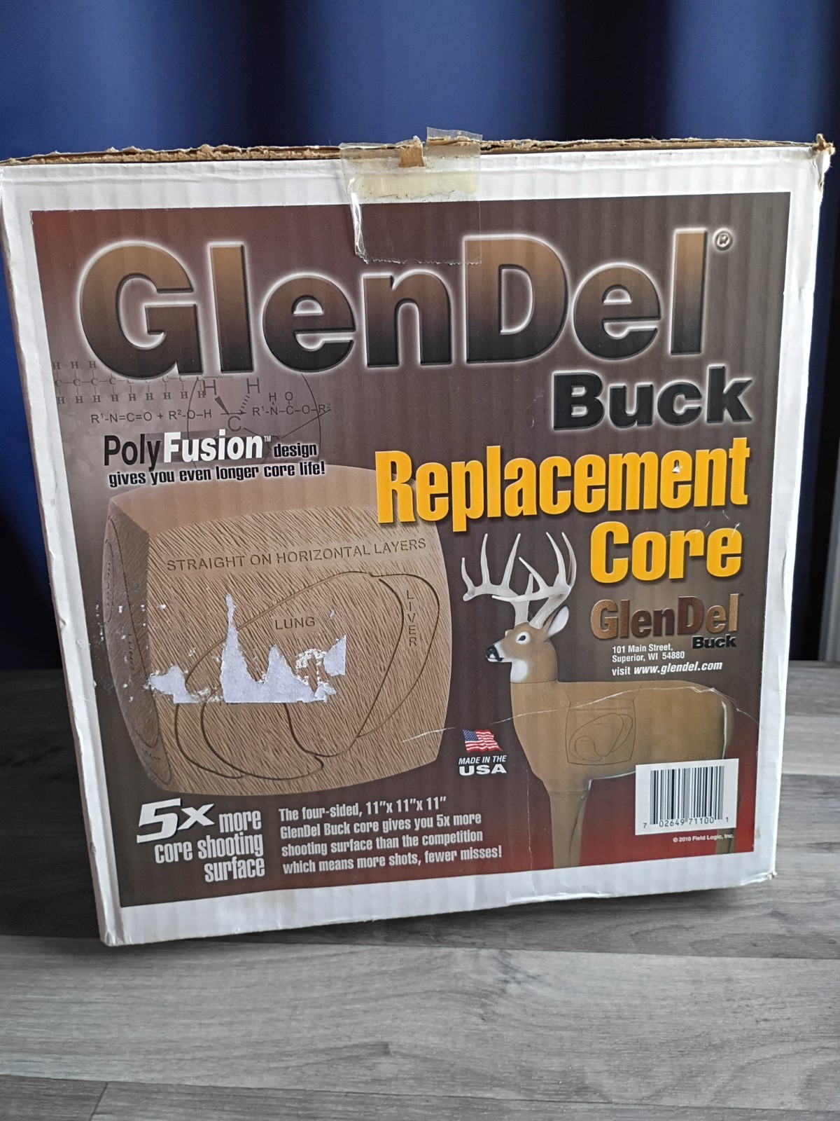 GlenDel Buck 3D Full Rut Archery Target Replaceable (Insert Core Only)