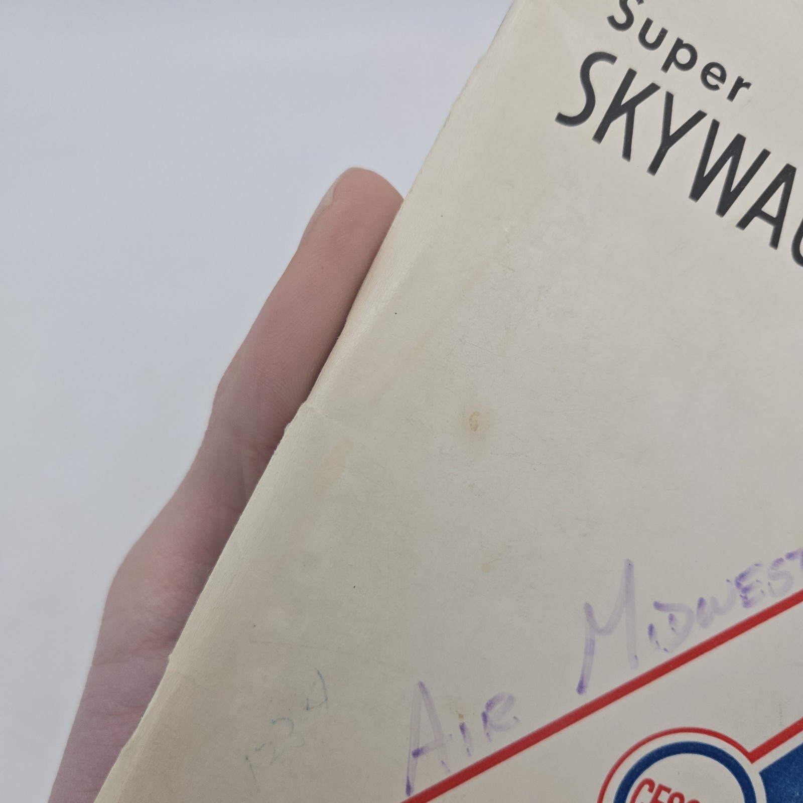Vintage Cessna 1964 Super Skywagon Owner's Manual