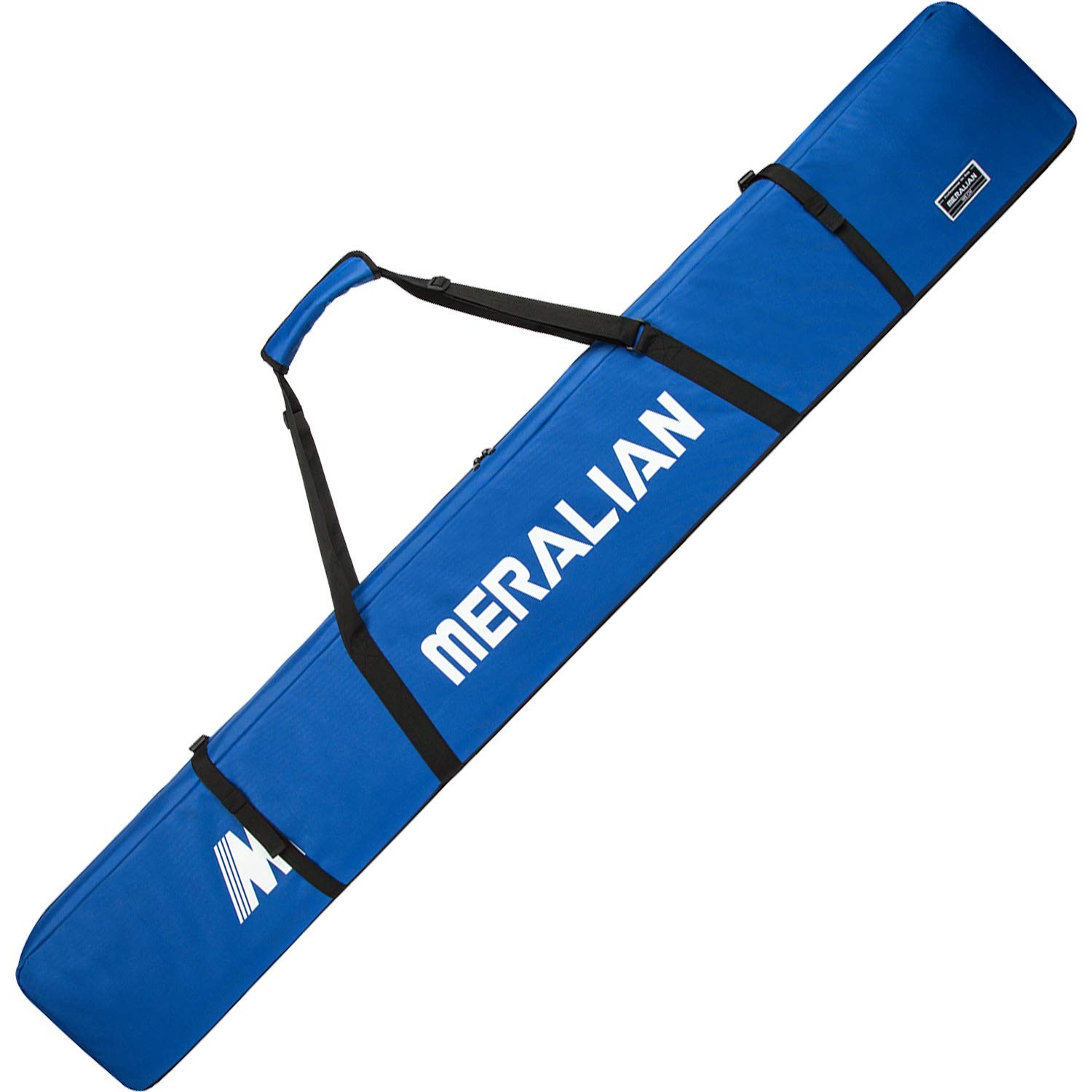 MERALIAN Padded Ski Bag,Waterproof Full Single Travel 170 cm, BLUE