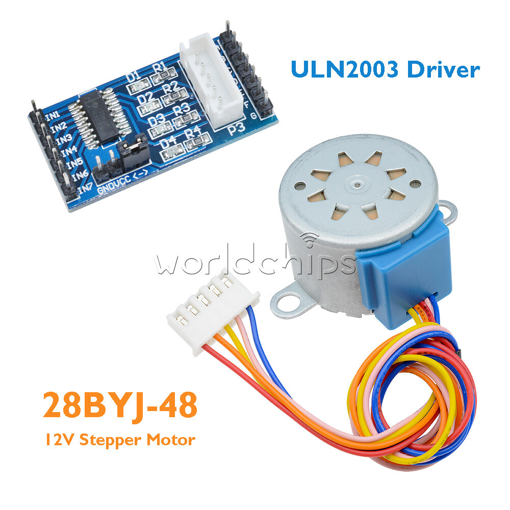 DC 12V 28BYJ-48 Stepper Motor + ULN2003 Driver Board Module For Arduino
