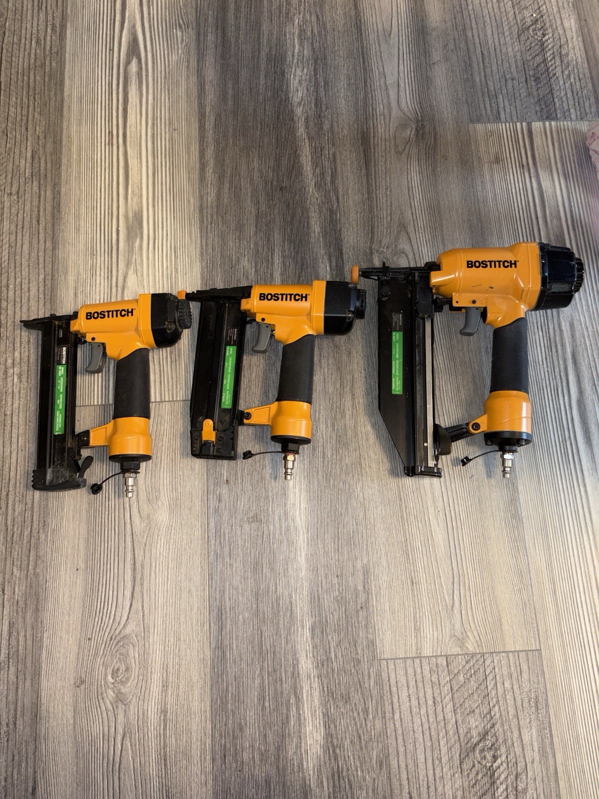 Bostitch 3-Tool Nail Gun Kit SB-1664FN SB-1850BN SB-150SX w Case