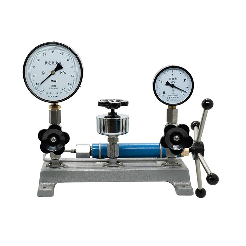 Hydraulic Calibration Bench Positive and Negative Pressure Gauge Calibrator