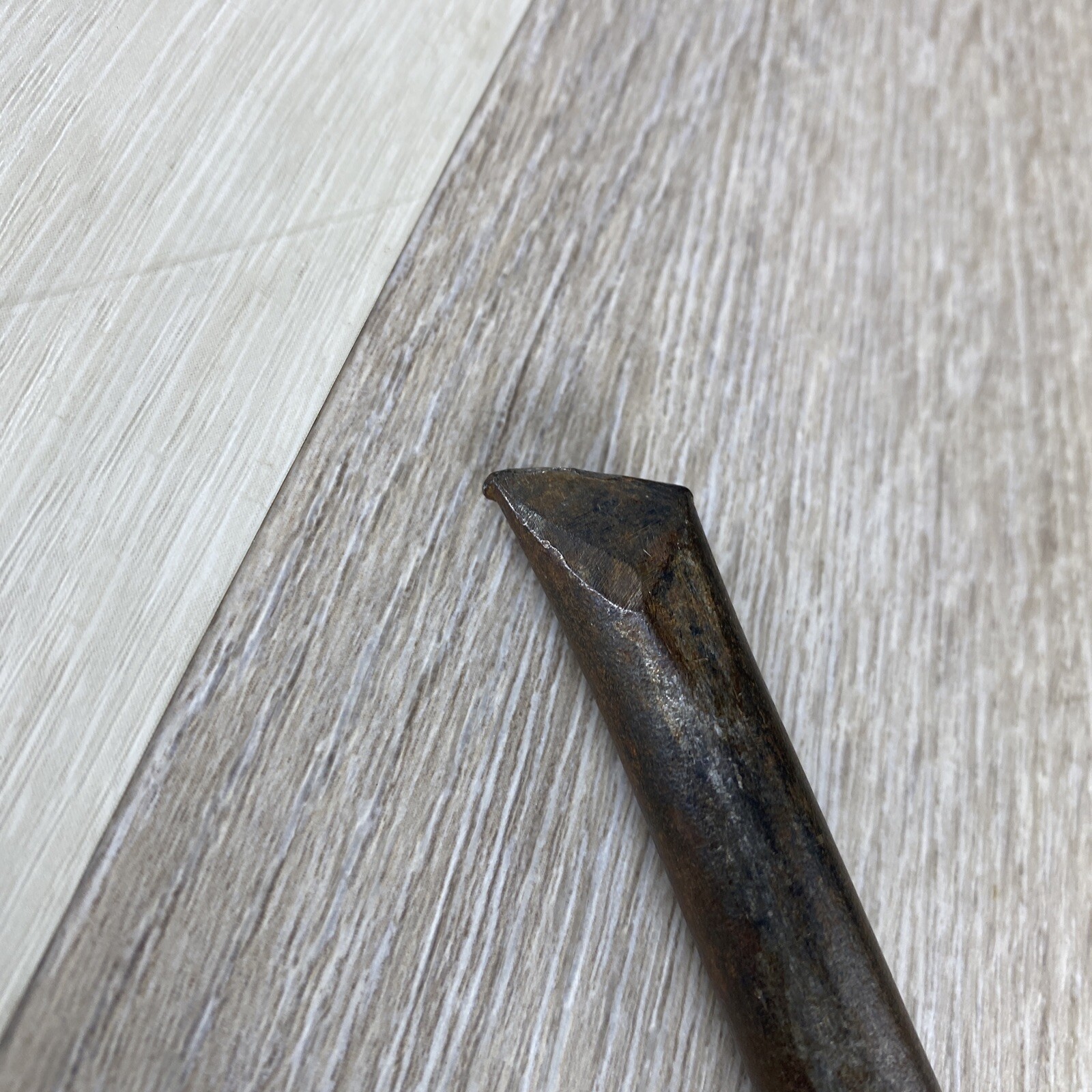 Vintage Sioux Tools Air Tool Chisel - Angled Tip - 2204 - 9" LONG