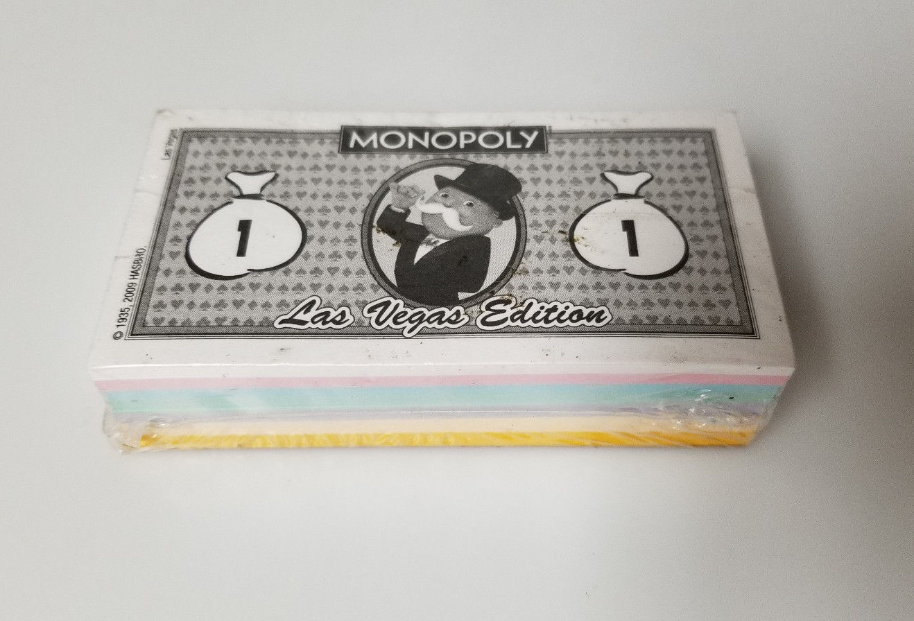 Monopoly Money Las Vegas Edition Replacement Set