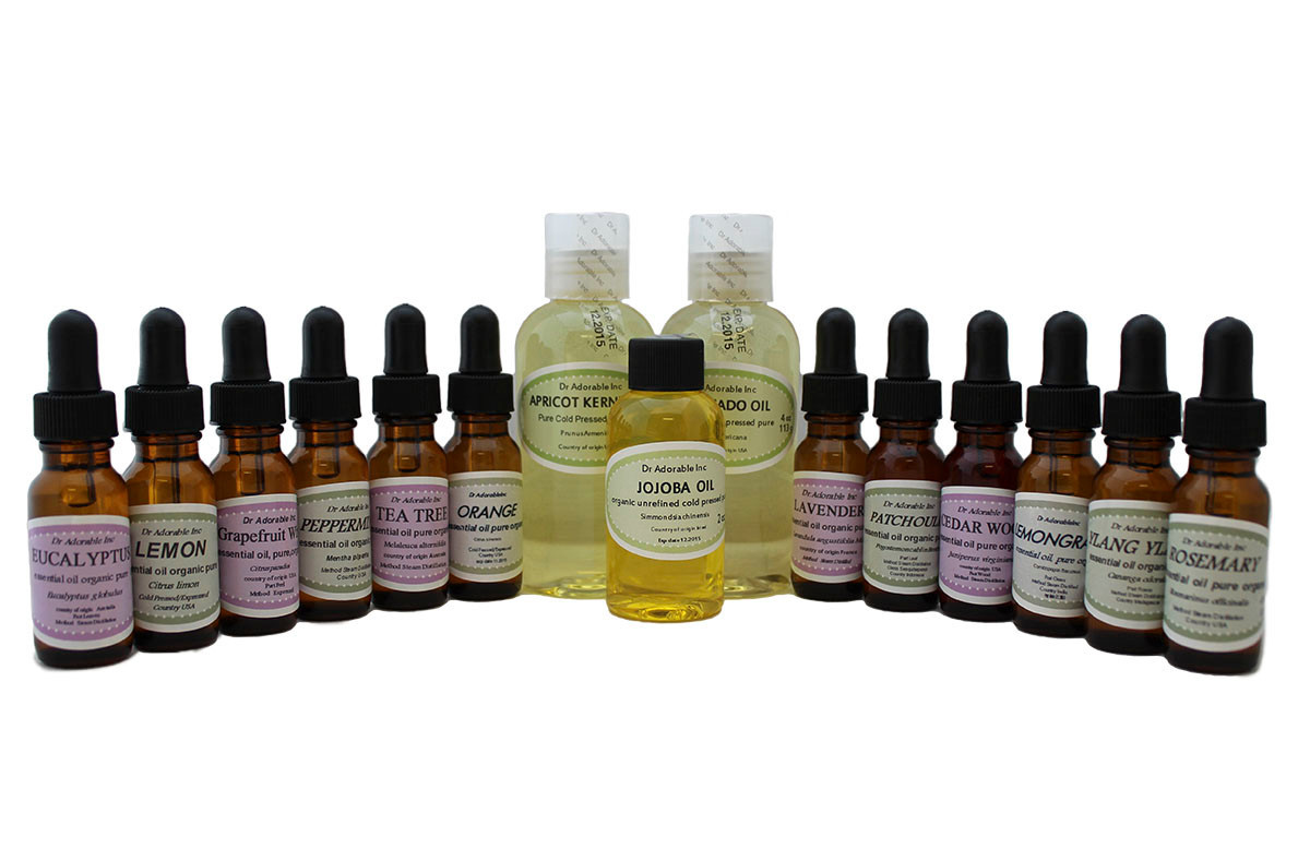 Aromatherapy Pure Therapeutic Grade Start Set Essential Oil 0.6 oz + 3 oils