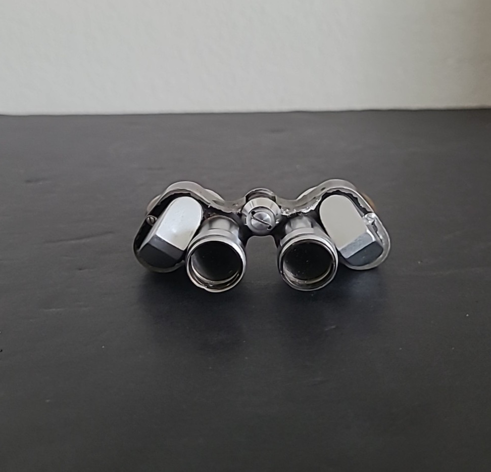 Vintage 1940s Jupiter Jr Prism Binoculars 6x15
