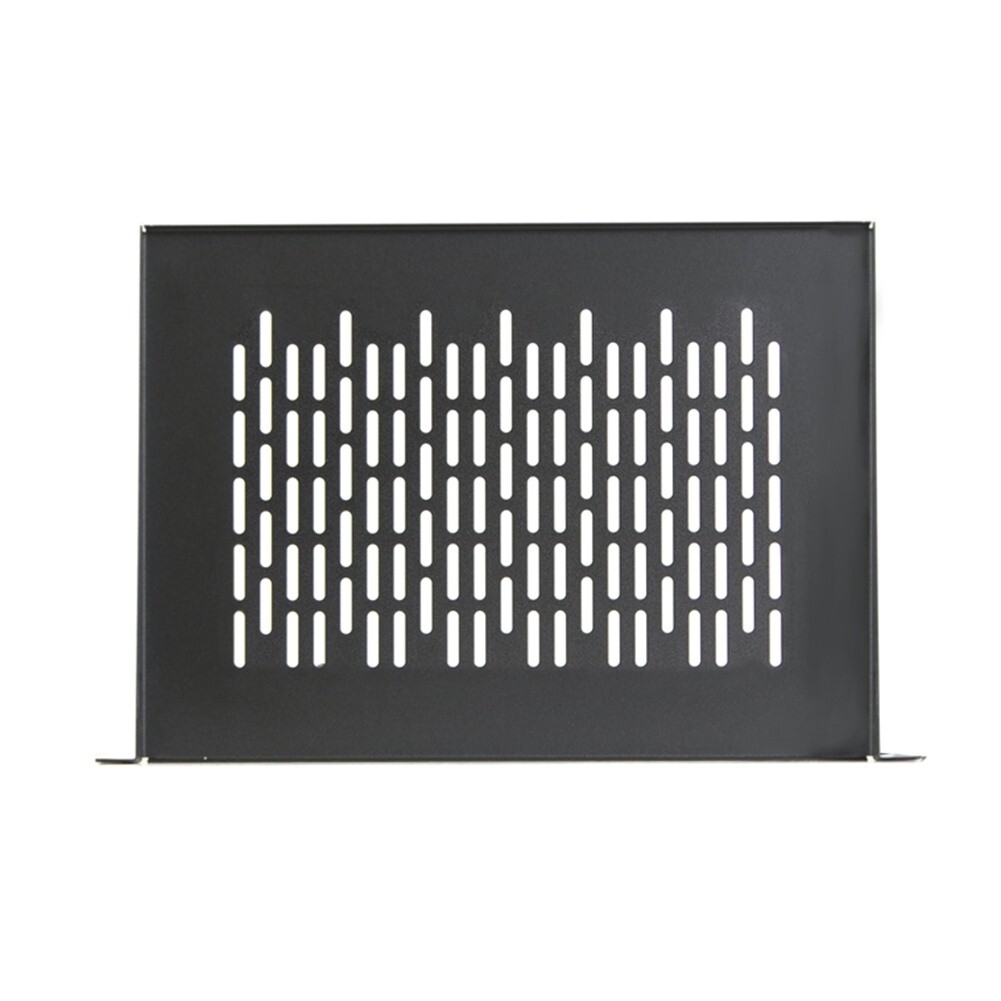 1U 19" Rack Mount Vented Shelf Shelves Server Data Cabinet Light Duty 12" Deep