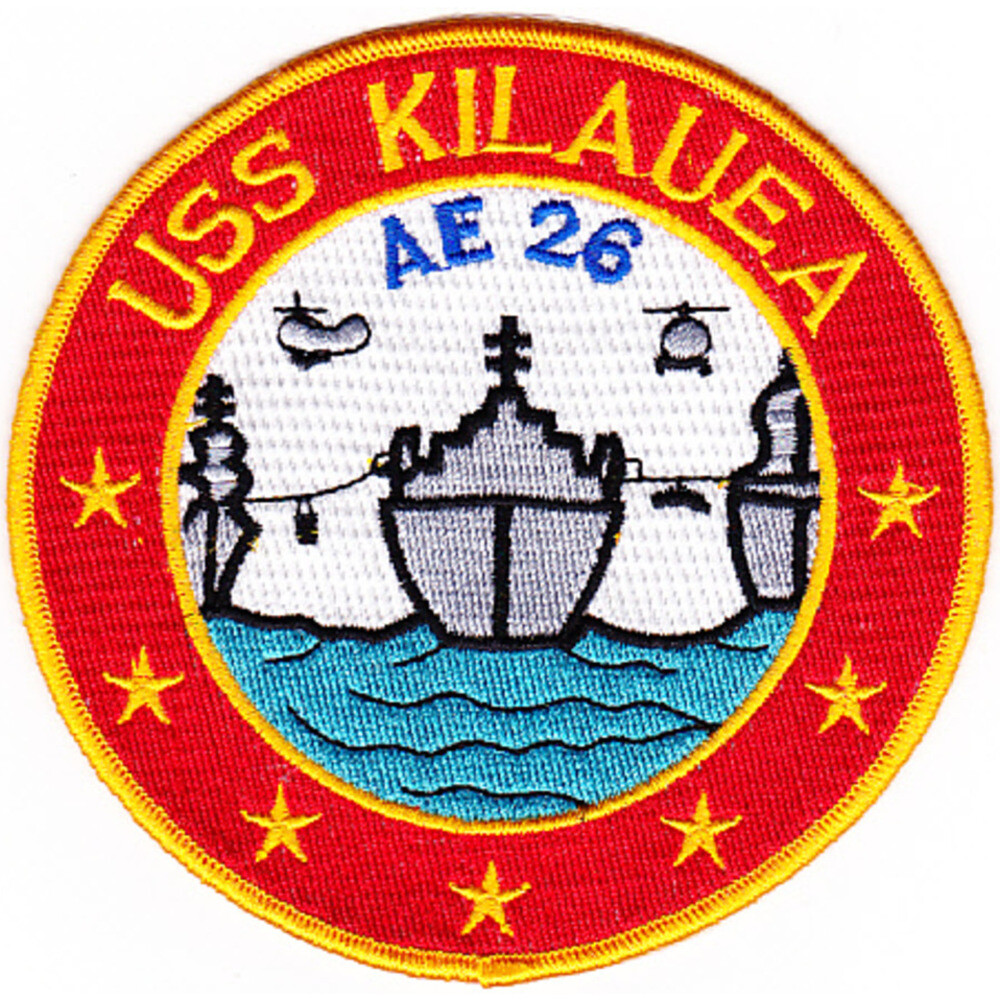 AE-26 USS Kilauea Patch