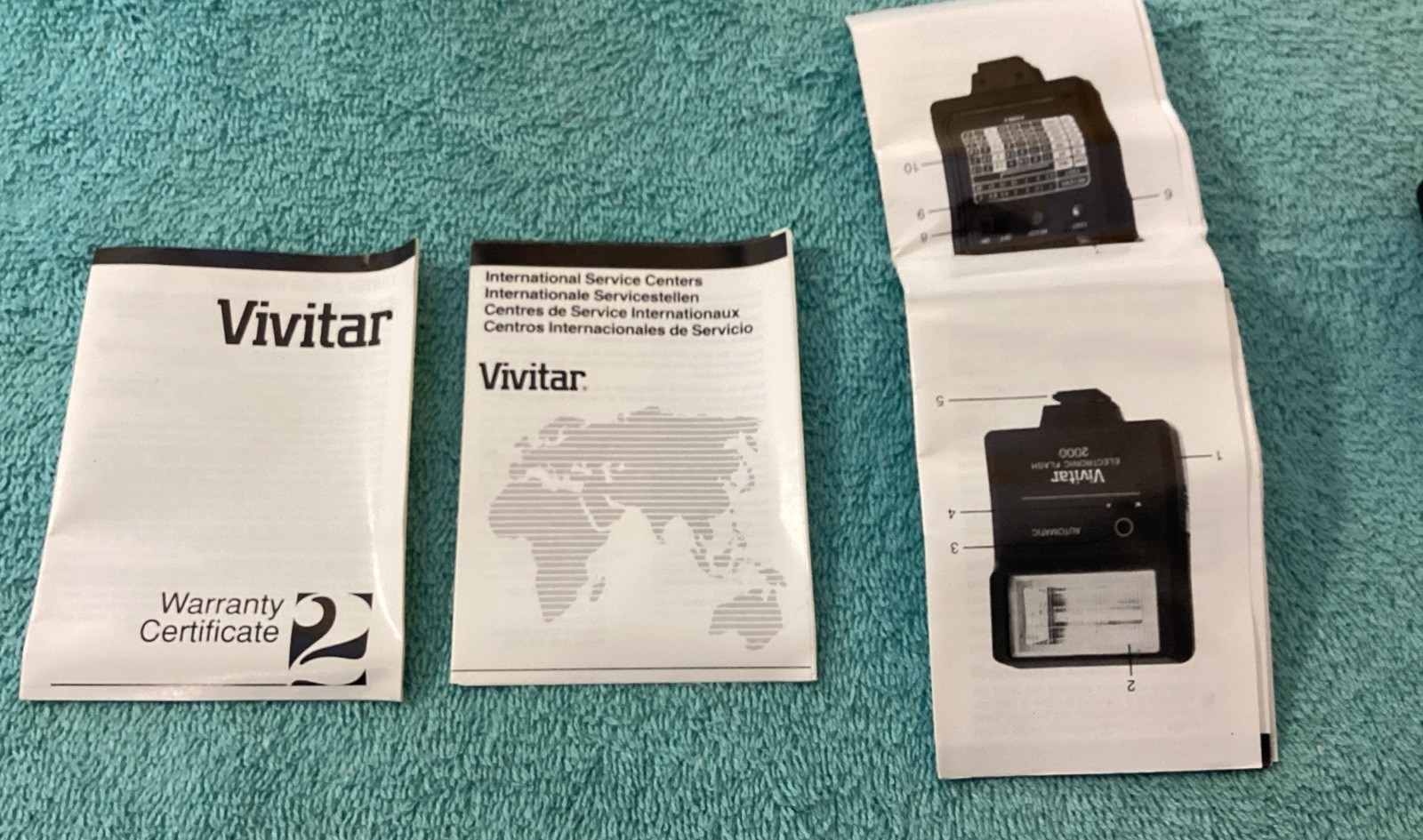 Vivitar 2000 Electronic Flash. NIB.
