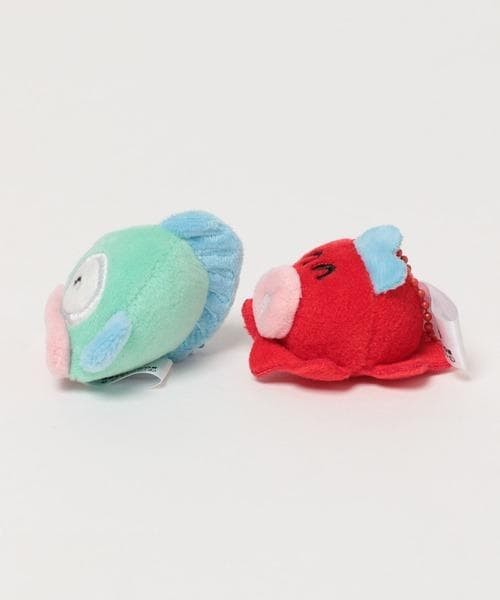 Global Work Hangyodon Friendship Pair Charm Collectible Used