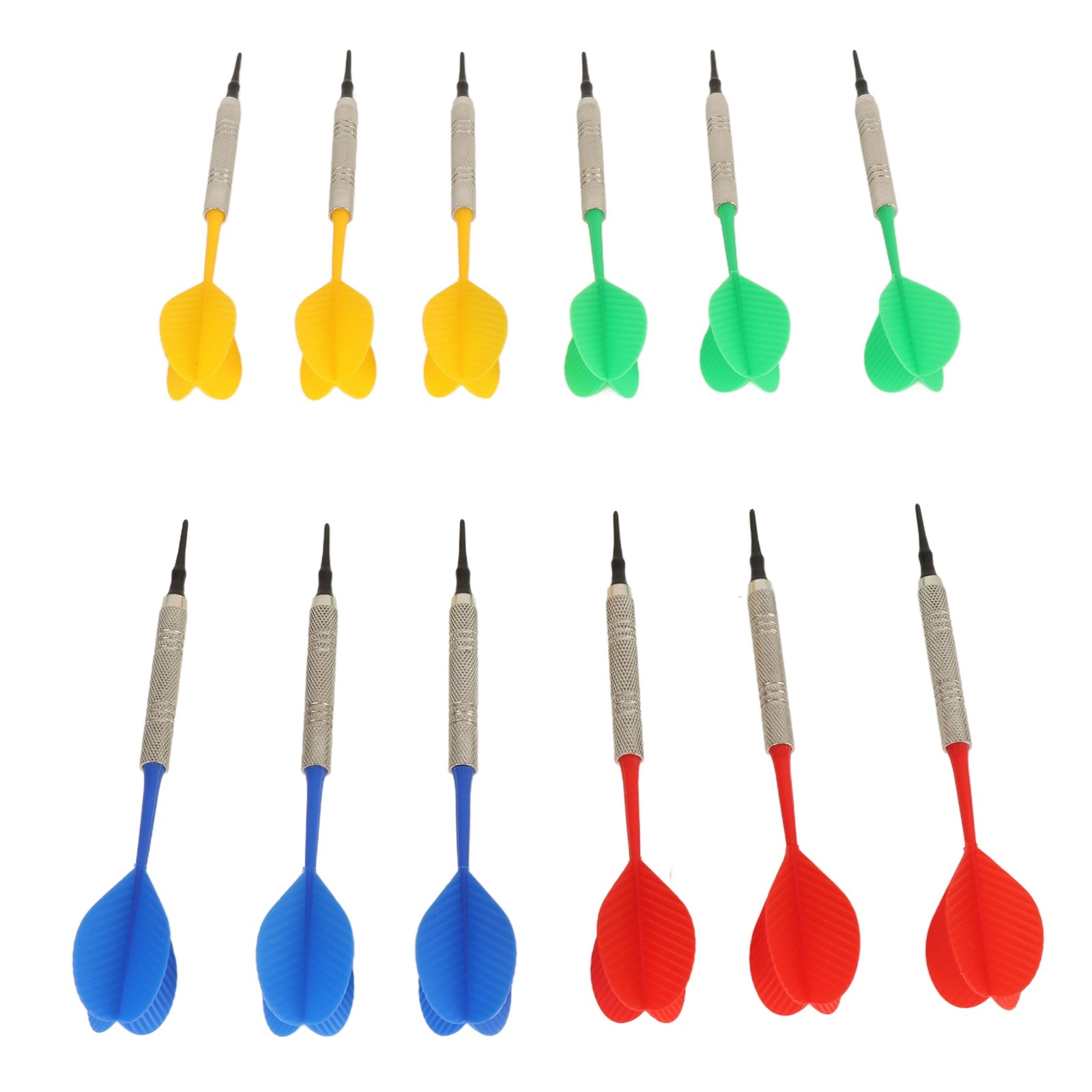 Plastic Soft Tip Darts For Electronic Dartboard Throwing Beginner MU