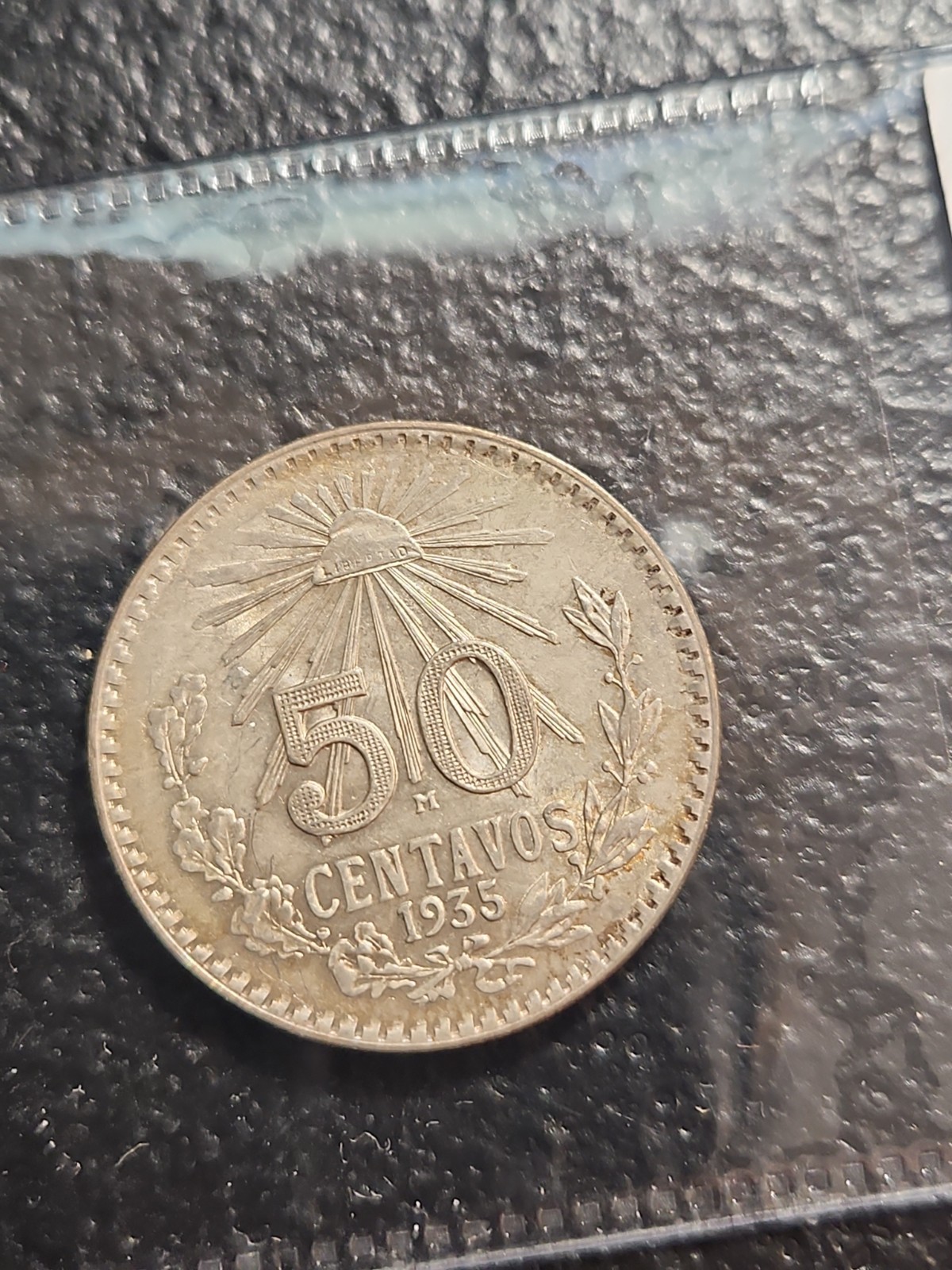 1935-M MEXICO 50 CENTAVOS #0755