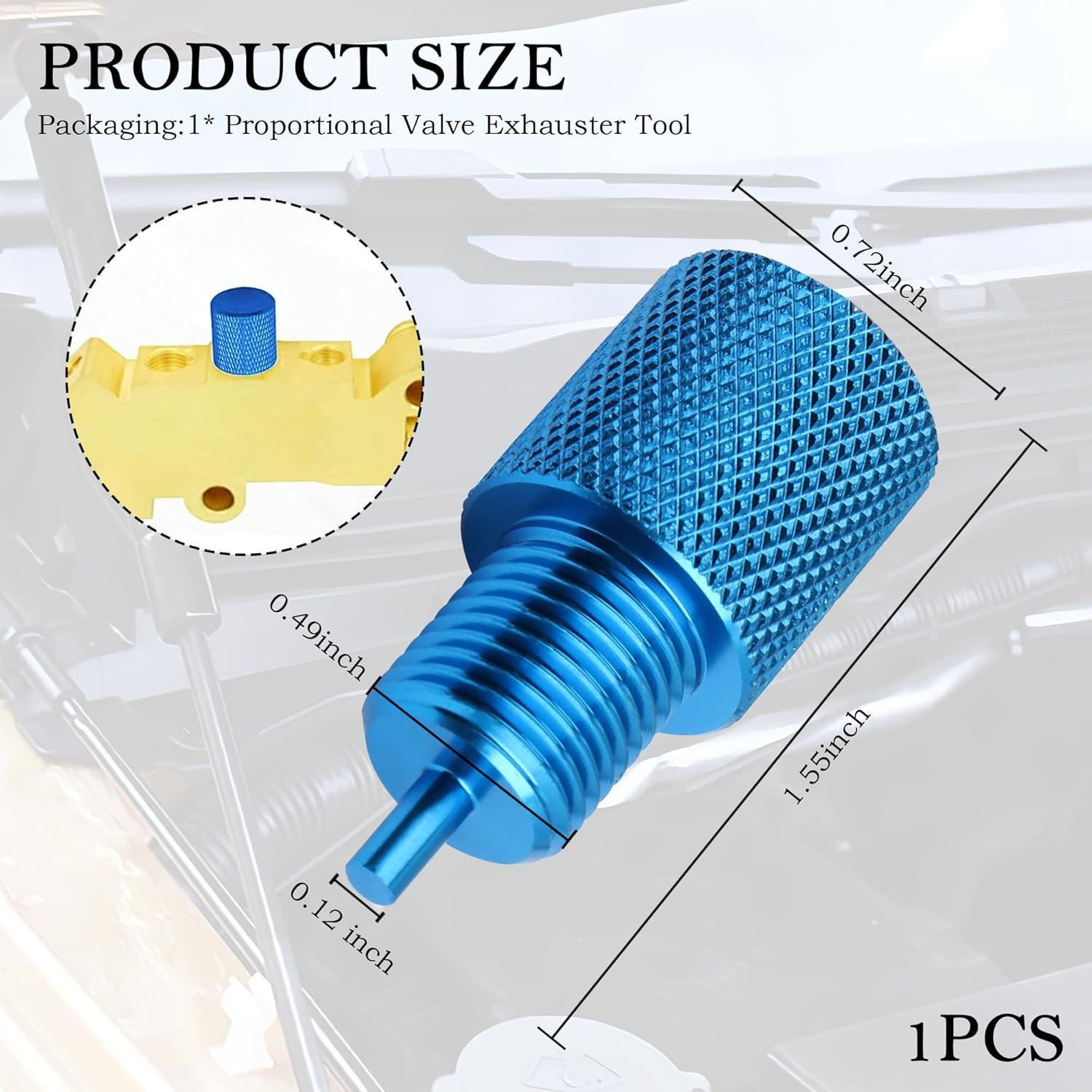 Adjustable Proportioning Valve Bleeder Tool,Aluminum Brake Proportioning Valve B
